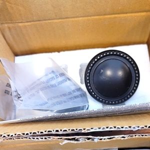 Pottery Barn Vintage Beaded Finials set of 2 Antique Bronze